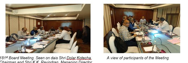 181st Board Meeting of the Federation on 29th January 2026 at Mumbai